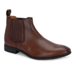 Salient Stylish Monarch Brown Chelsea Boot