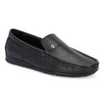 Salient Black Moccasin Stylish Leather Shoes For Men’s SKU CODE BK-3852