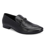 Salient Black Moccasin Stylish Leather Shoes For Men’s SKU CODE BK-862