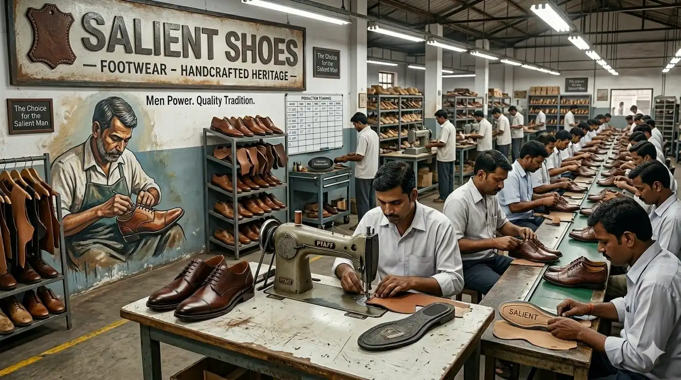 Footwear manufacturing in Agra India